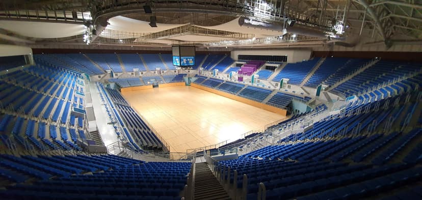 강릉 아레나 체육센터 플로어링시스템 설치공사