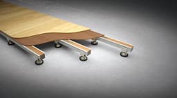 이중바닥마루틀, 대성산업, DS-A-01, 150~300mm, 장선간격406mm